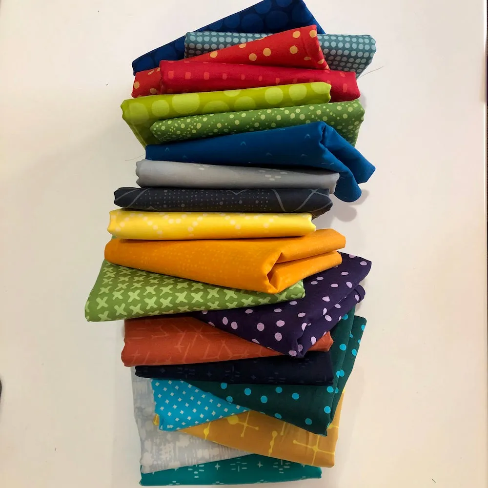 Using 20 Fat Quarters - 2020 Tasty Treats