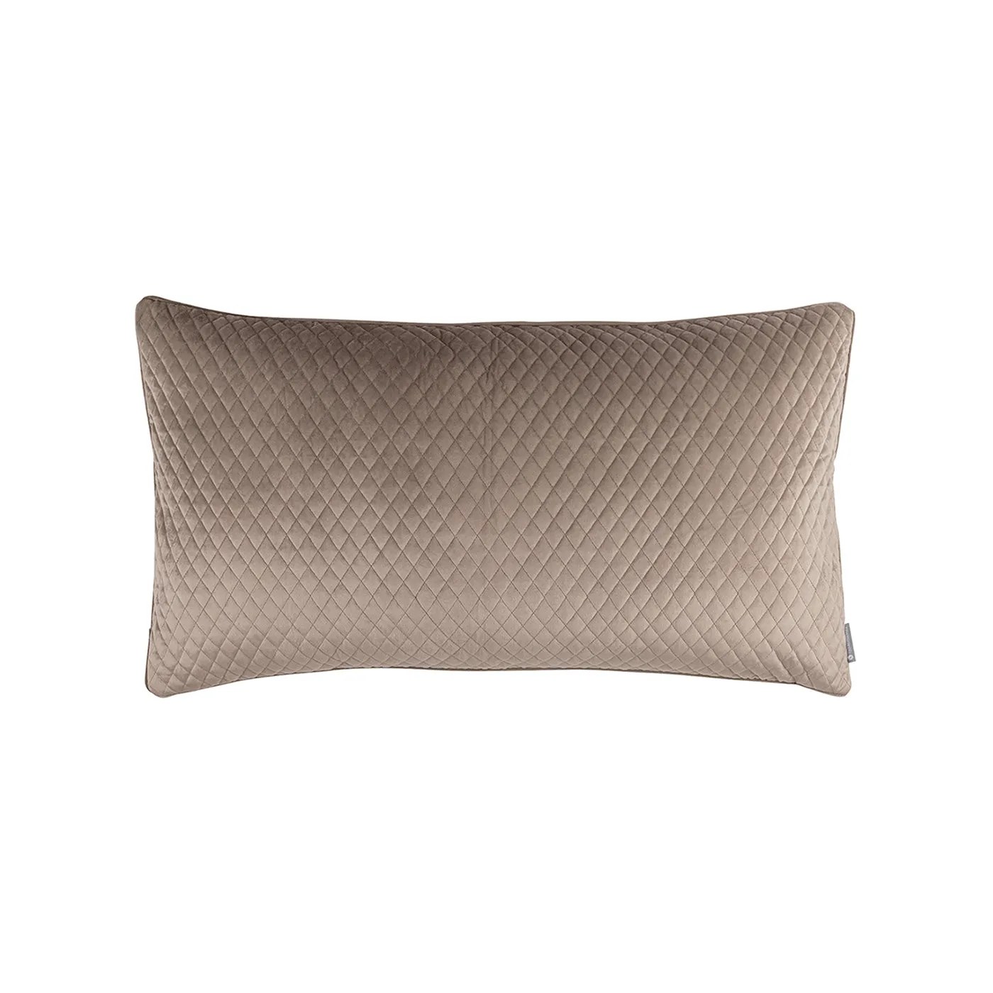Valentina Quilted Lg Rectangle Pillow Buff 18x30