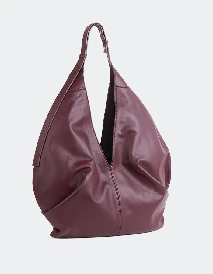 Varana Burgundy Leather