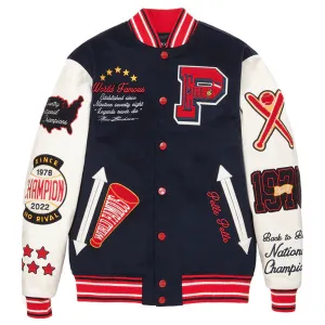 Varsity Jacket - Navy
