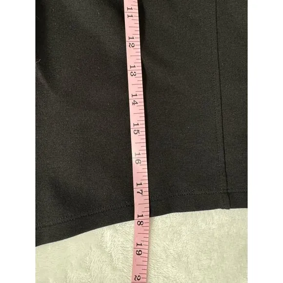 Velvet By Graham &amp; Spencer Candy Ponti w/ Faux Leather Jacket in Black Size S