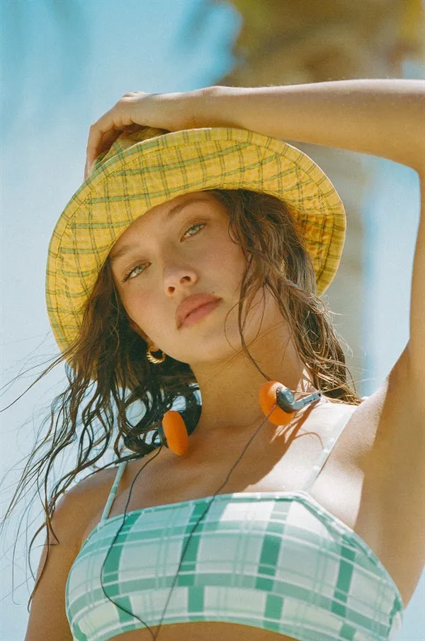 Verde Bandeau Top