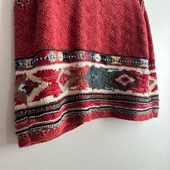 Vintage Aztec‎ Knit Vest