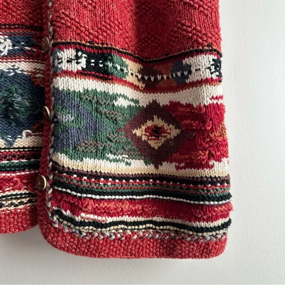 Vintage Aztec‎ Knit Vest