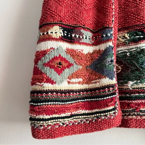 Vintage Aztec‎ Knit Vest