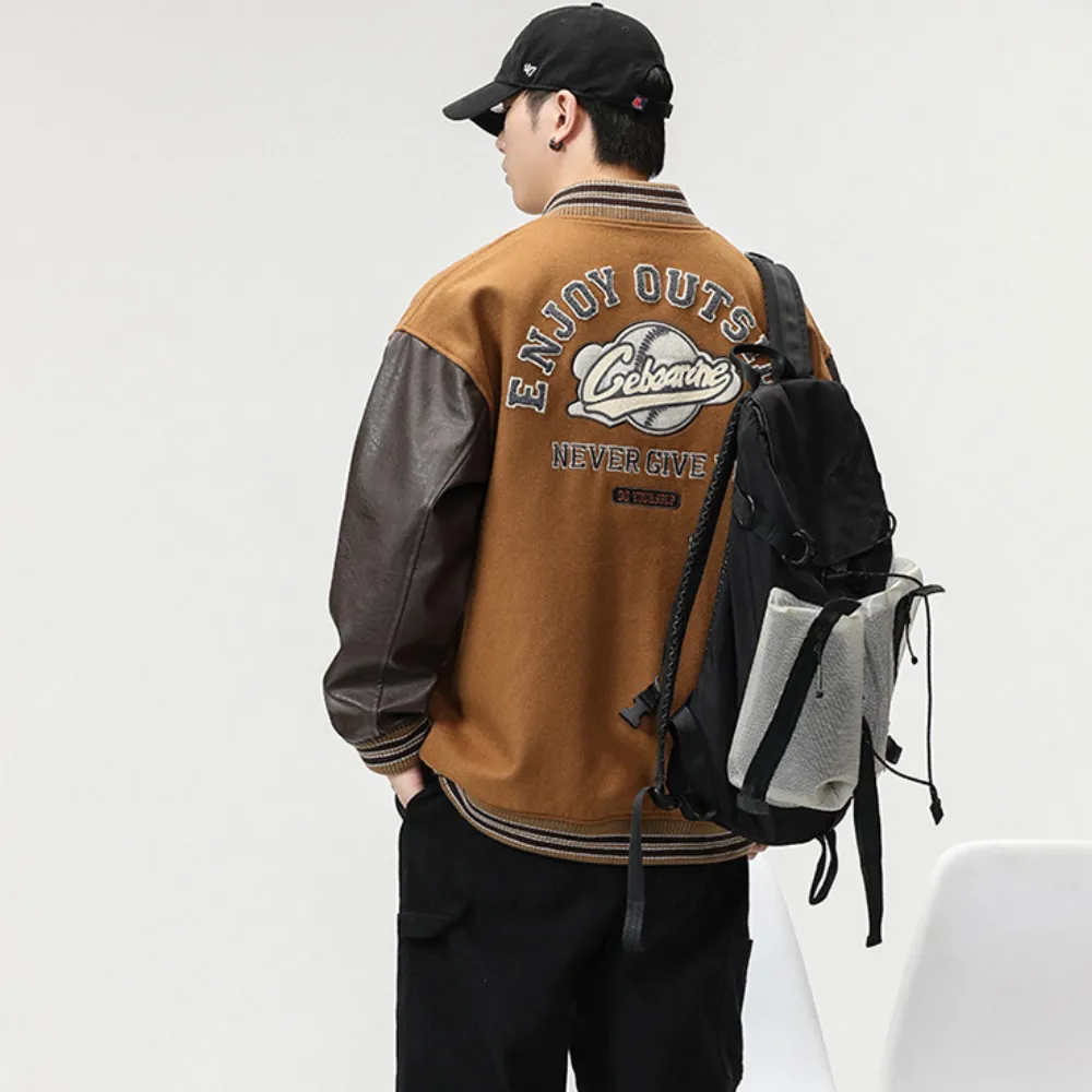 Vintage Baseball Loose Jacket