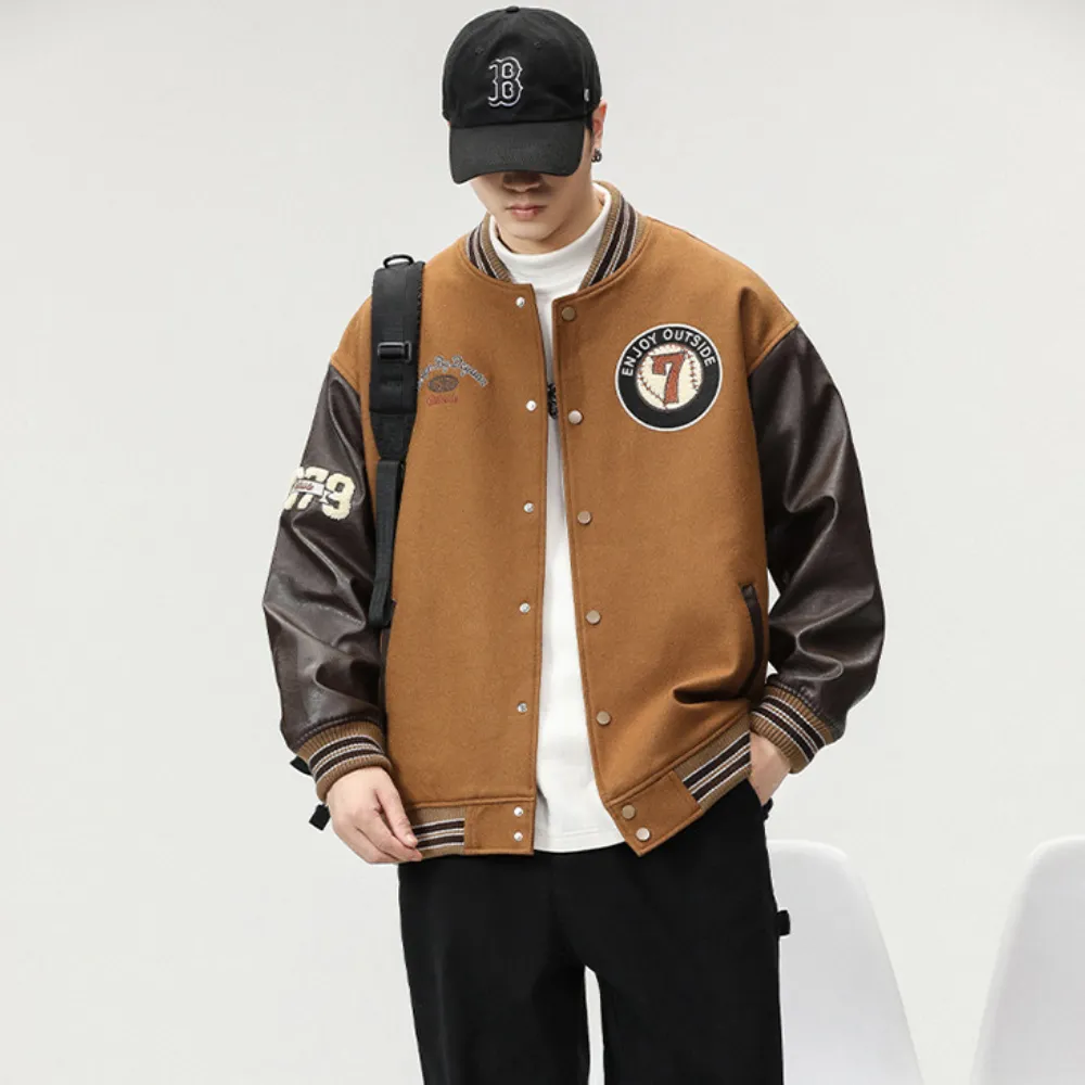 Vintage Baseball Loose Jacket