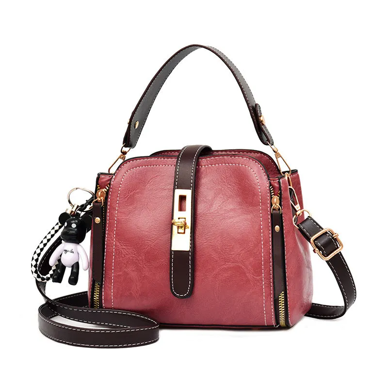 Vintage FlapSatchel Women's Cross body Messenger bag