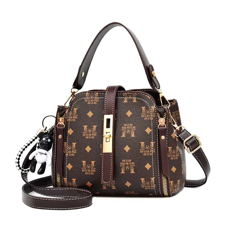 Vintage FlapSatchel Women's Cross body Messenger bag