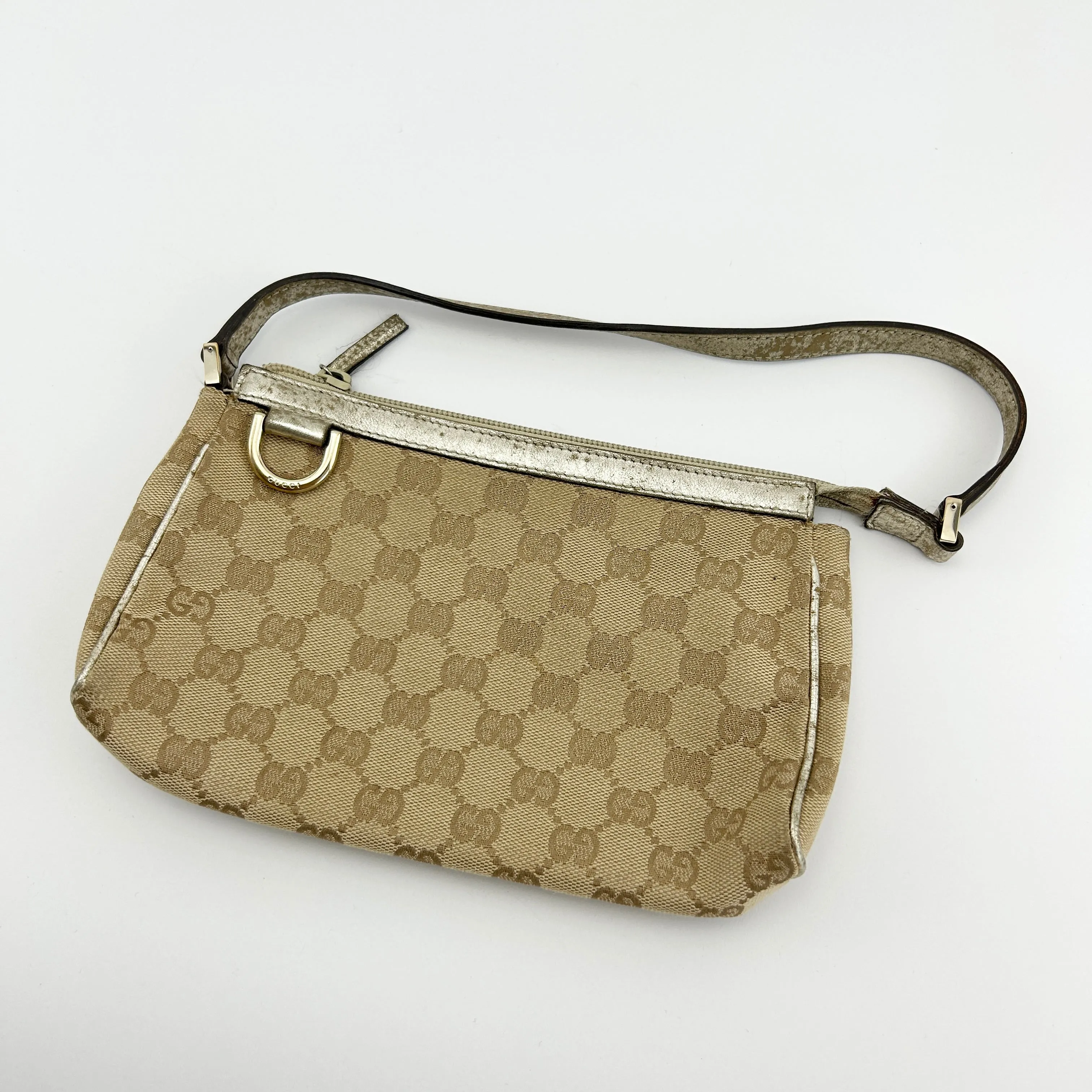 Vintage Gucci Monogram Shoulder Bag
