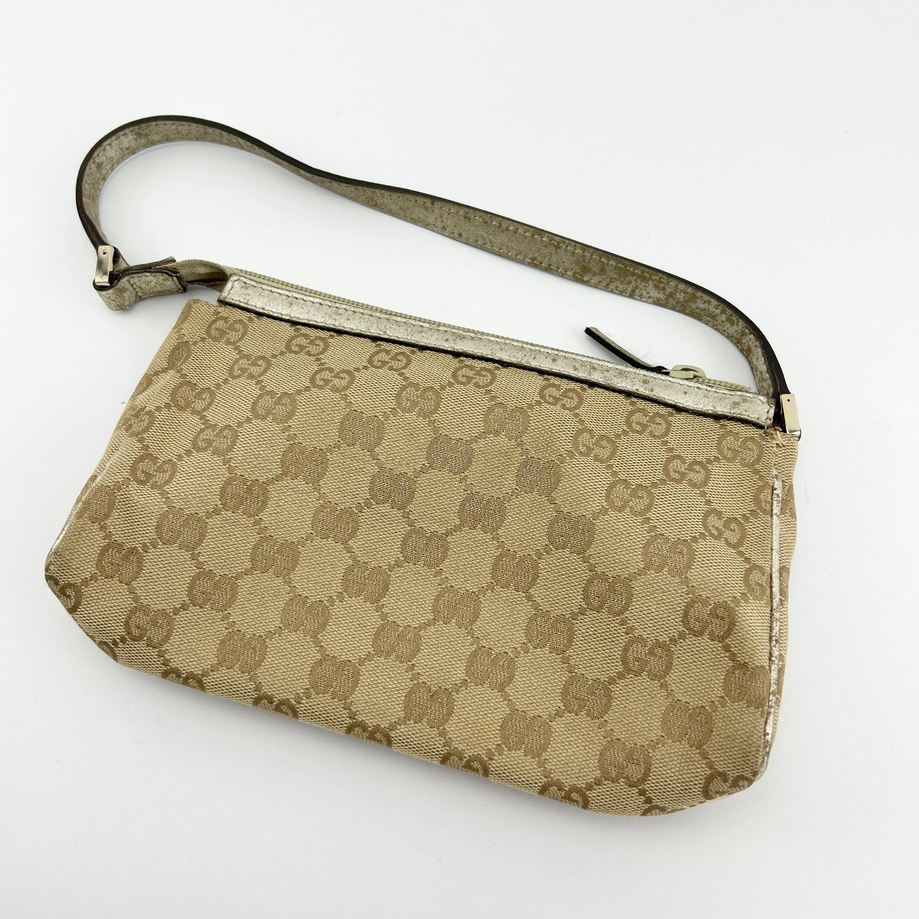 Vintage Gucci Monogram Shoulder Bag