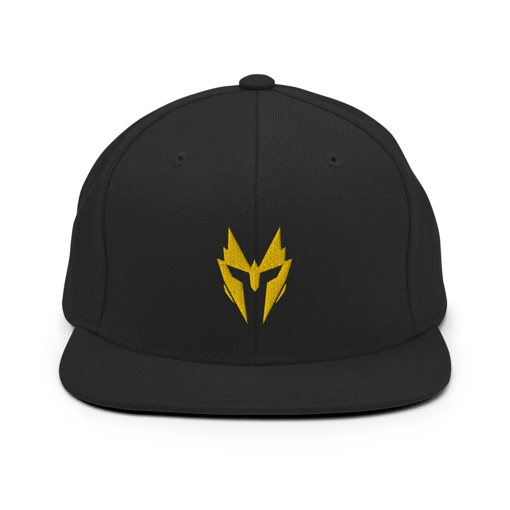 Warrior Wrestling Mask Snapback Hat