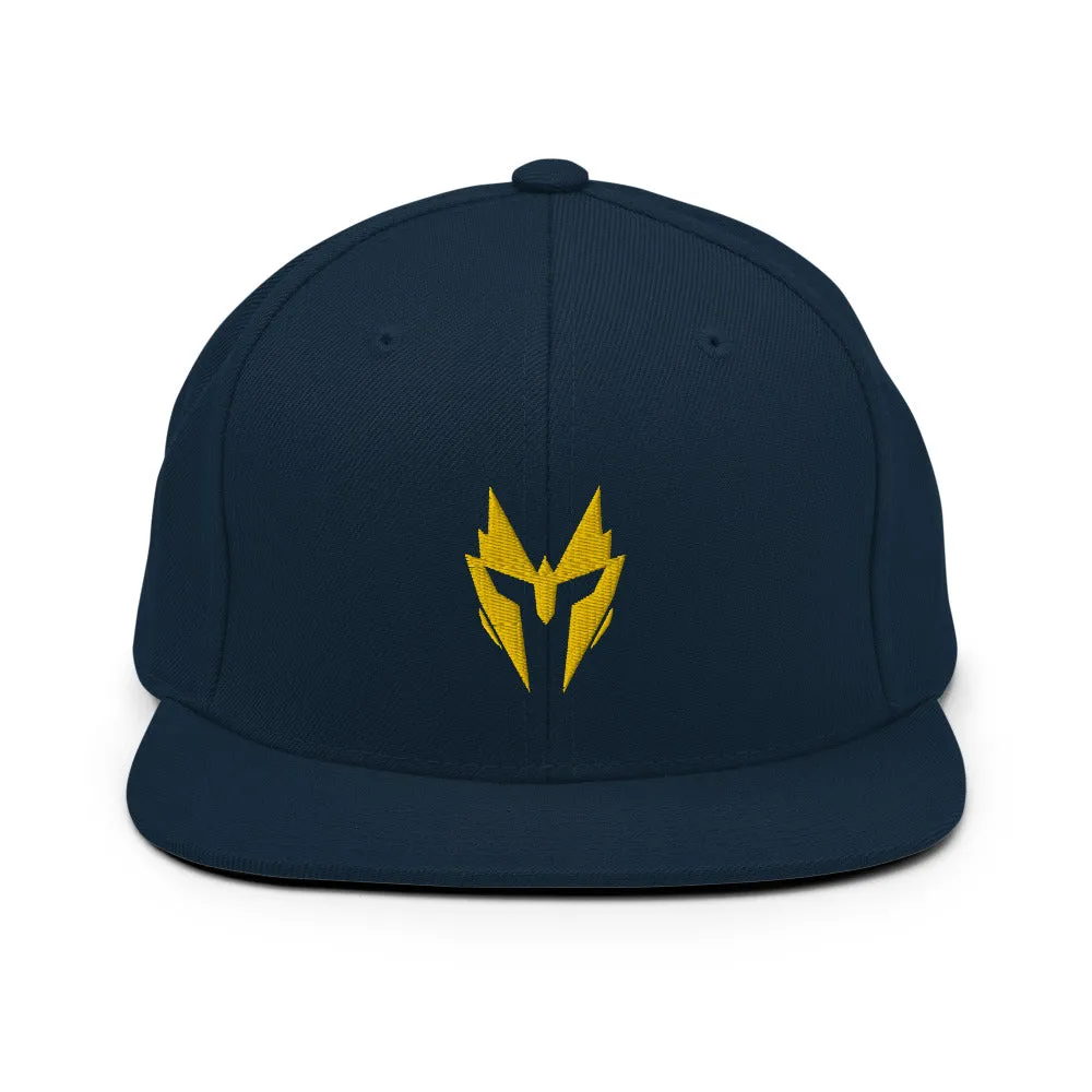 Warrior Wrestling Mask Snapback Hat
