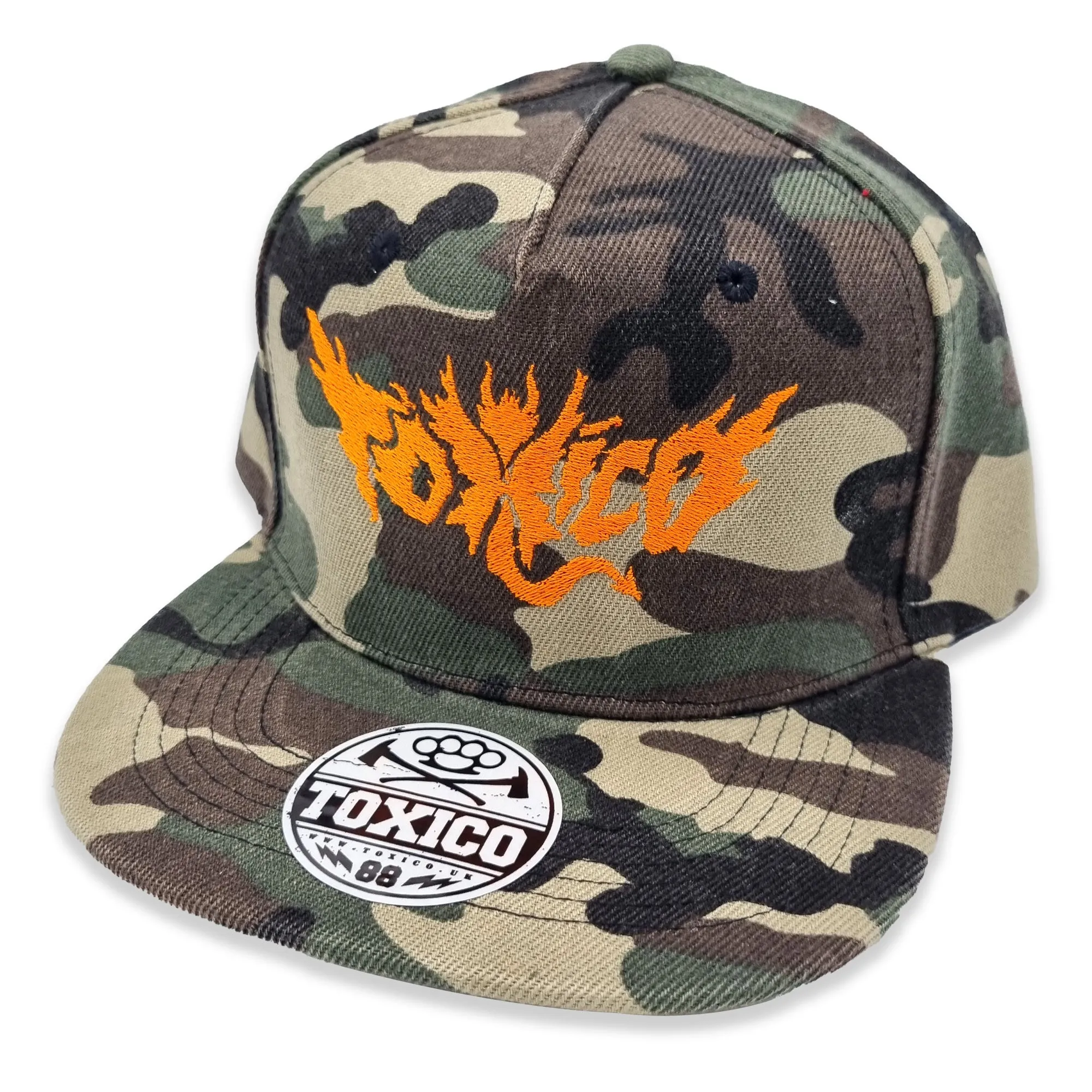 Winged Demon Camo Snapback