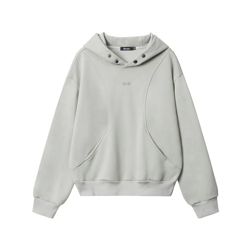 Women's Comfy Core Hoodie | Minimalist Black/Gray Essential
