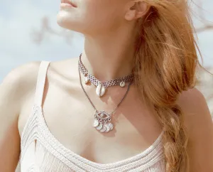 Woodstock Cowrie Choker