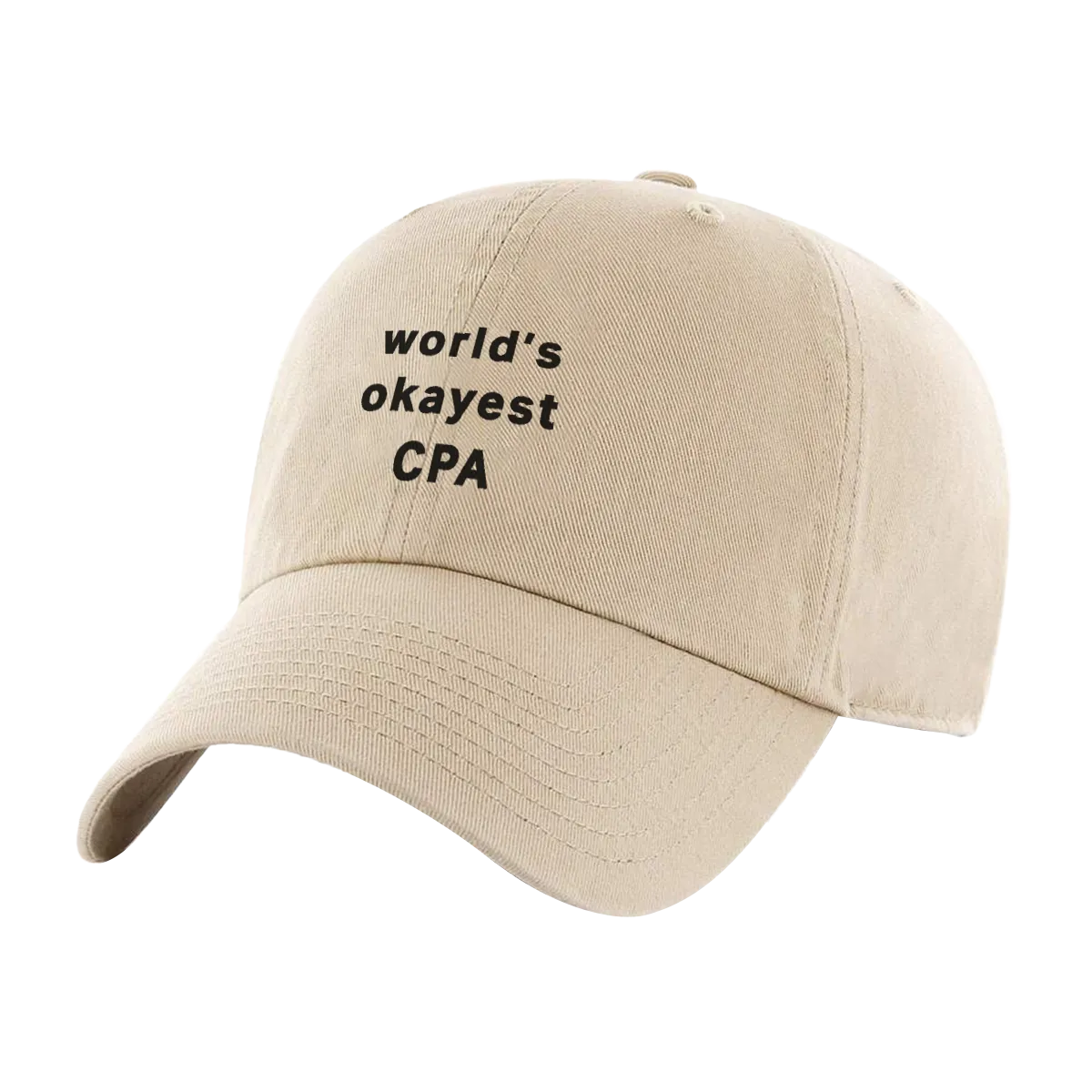 World's Okayest CPA Hat