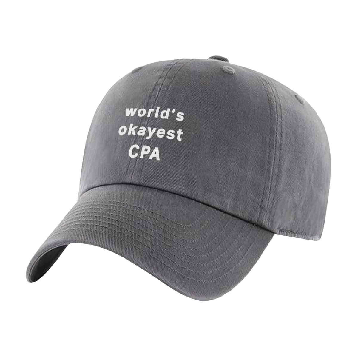 World's Okayest CPA Hat