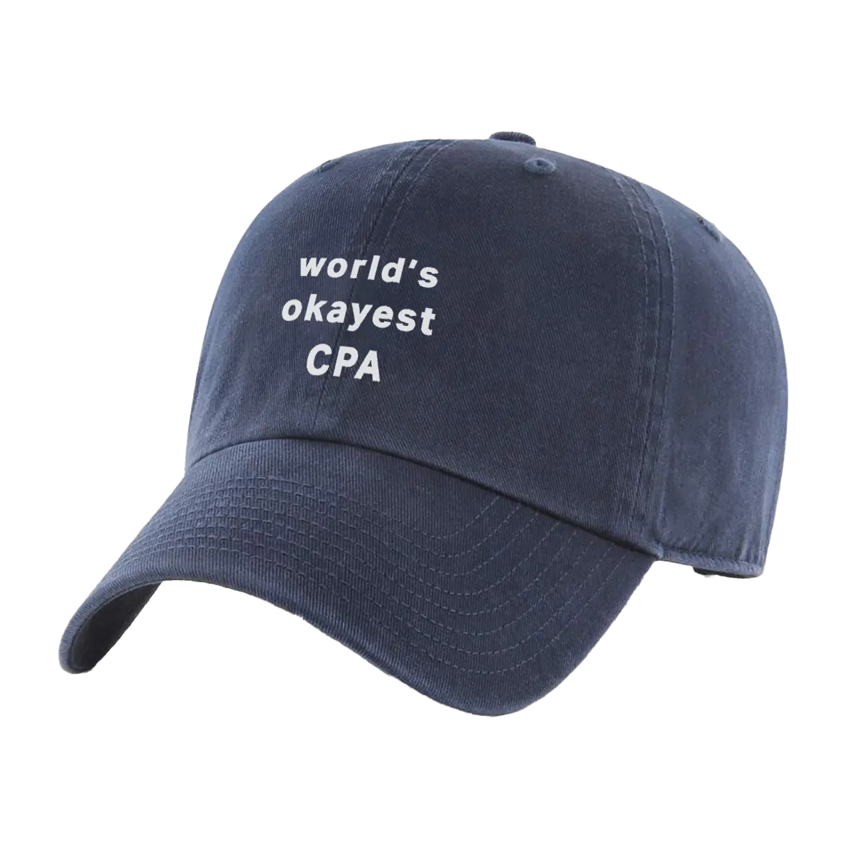 World's Okayest CPA Hat