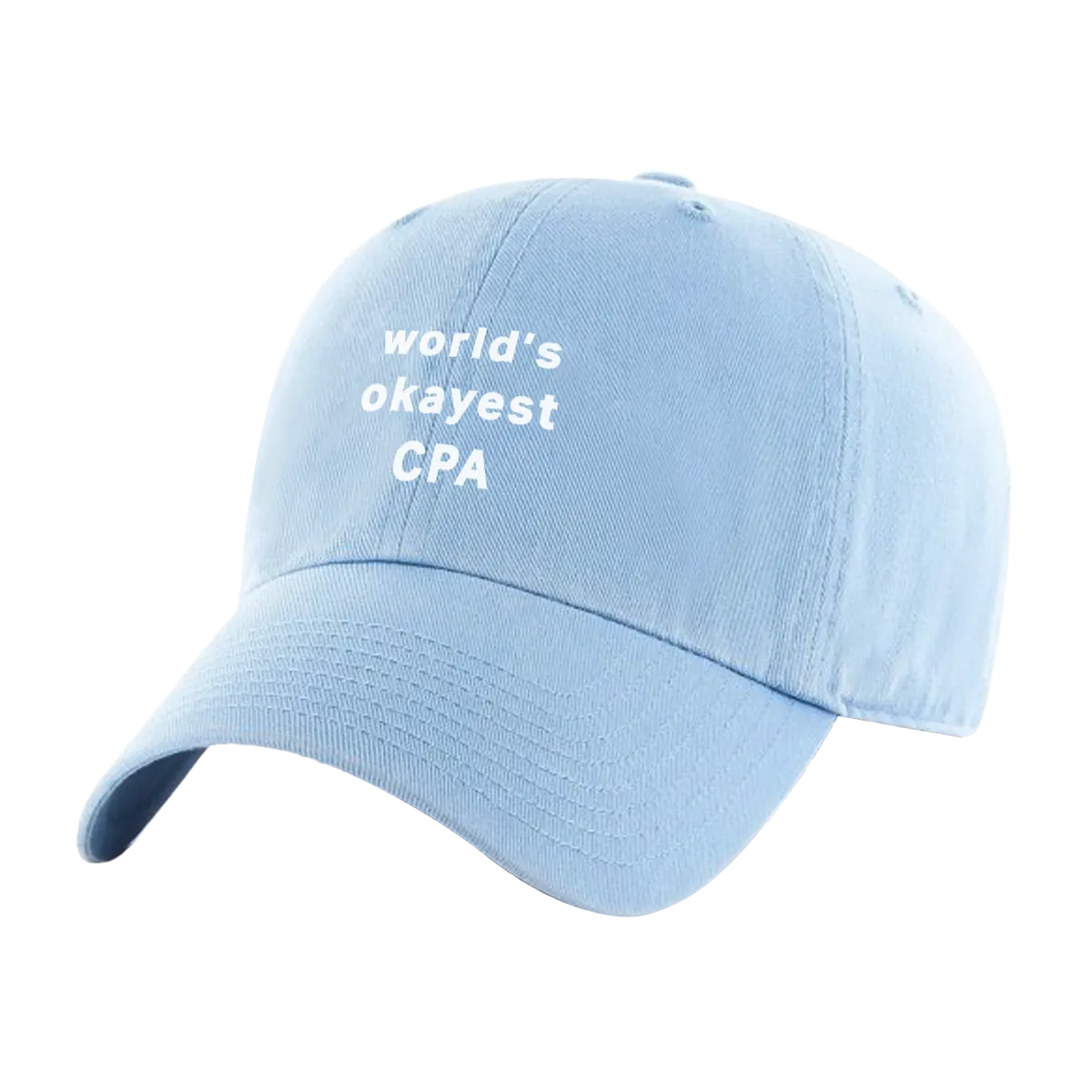 World's Okayest CPA Hat