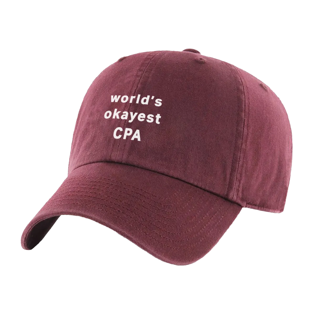 World's Okayest CPA Hat