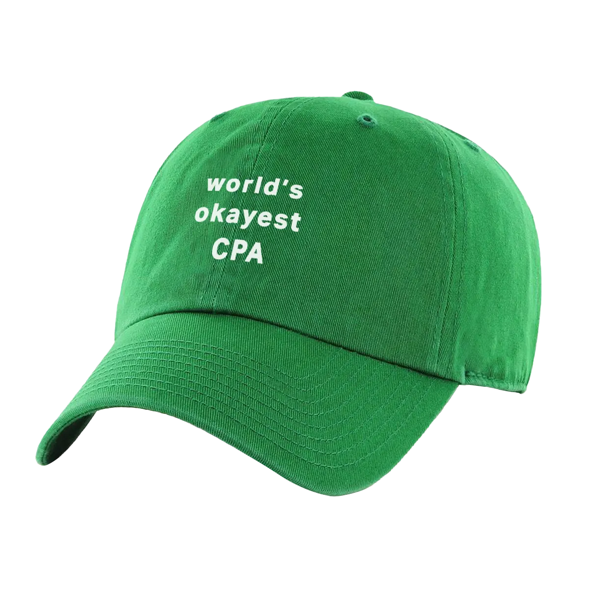 World's Okayest CPA Hat