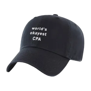 World's Okayest CPA Hat