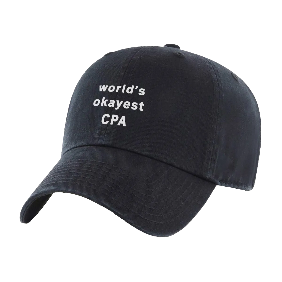 World's Okayest CPA Hat