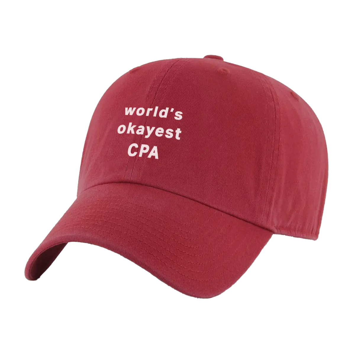 World's Okayest CPA Hat