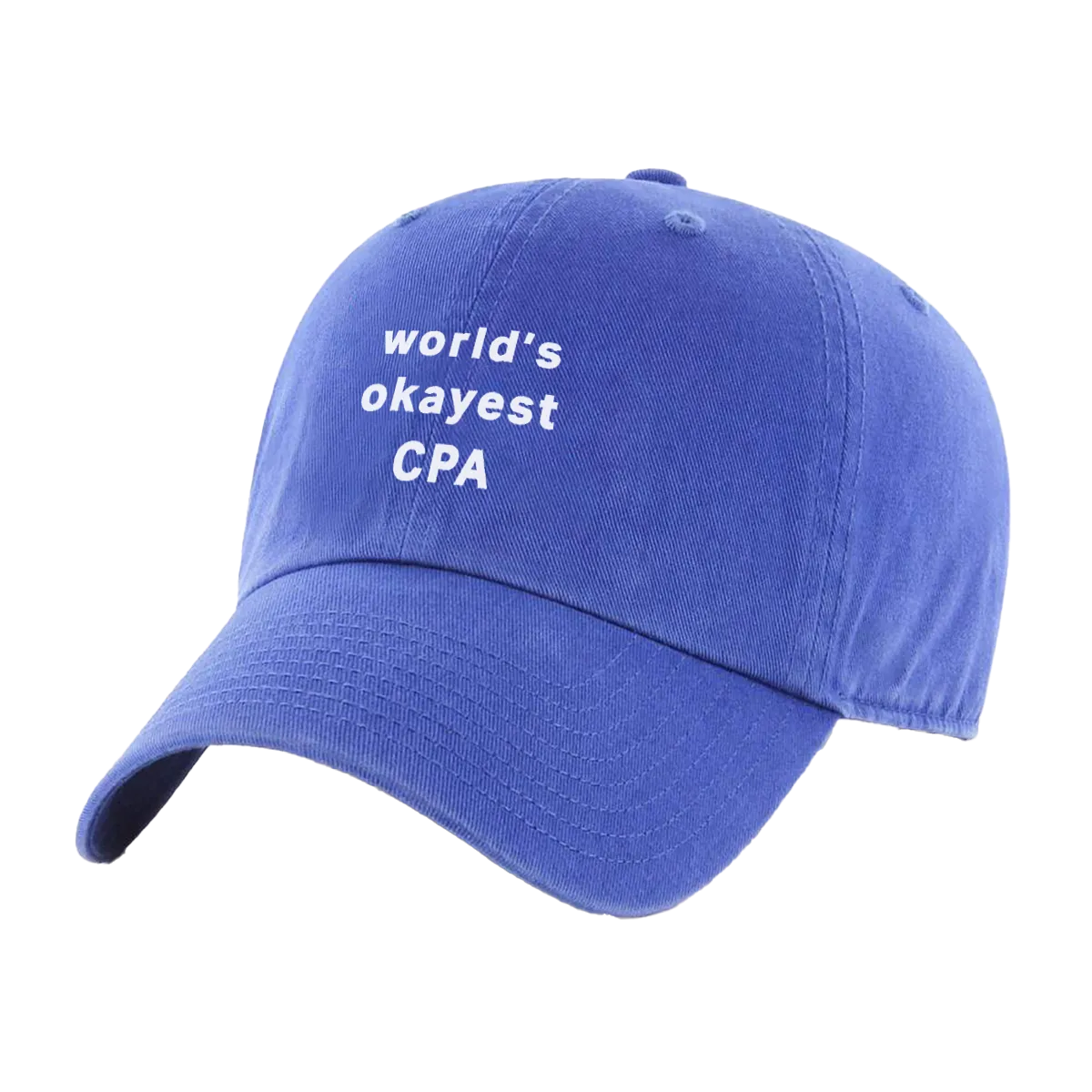 World's Okayest CPA Hat