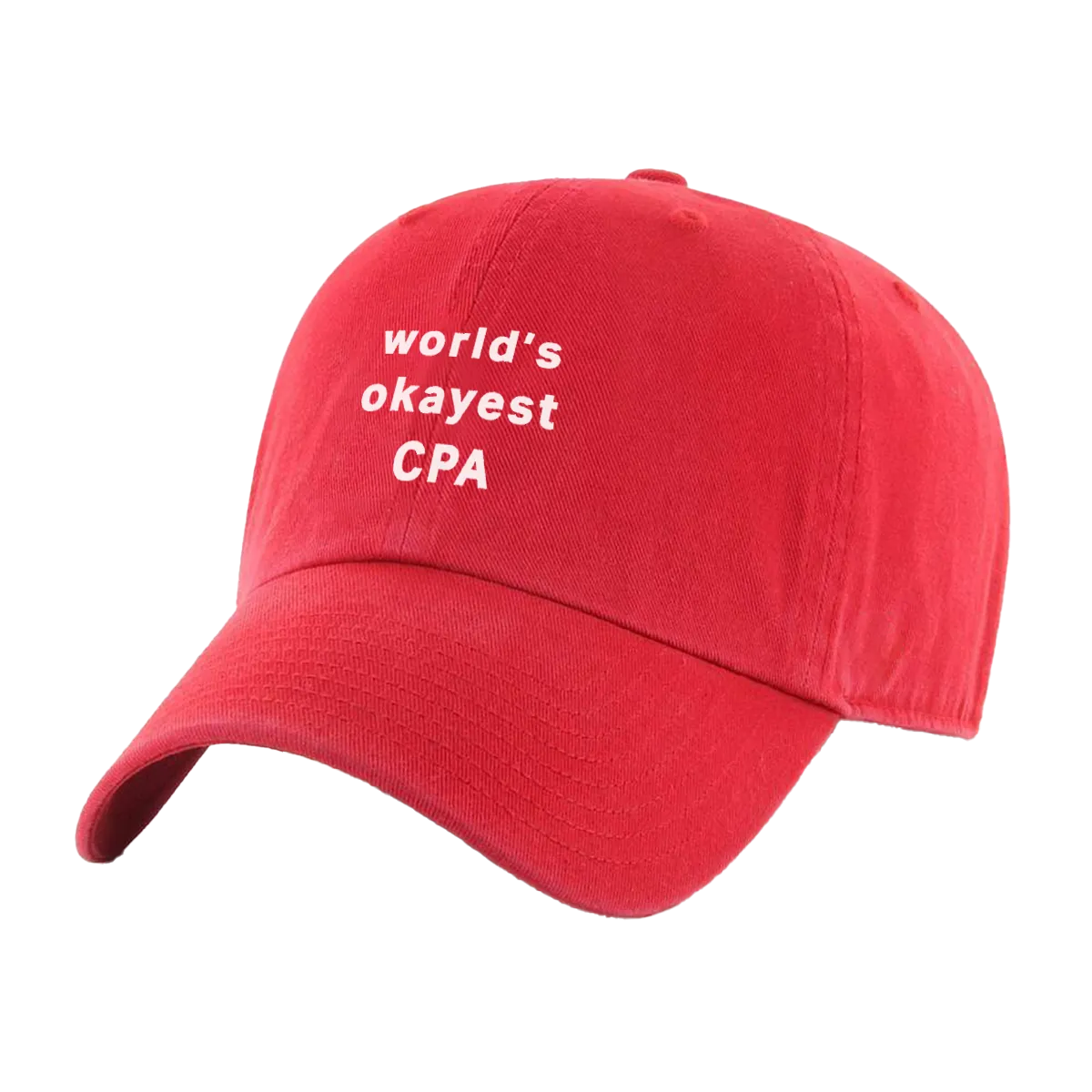 World's Okayest CPA Hat