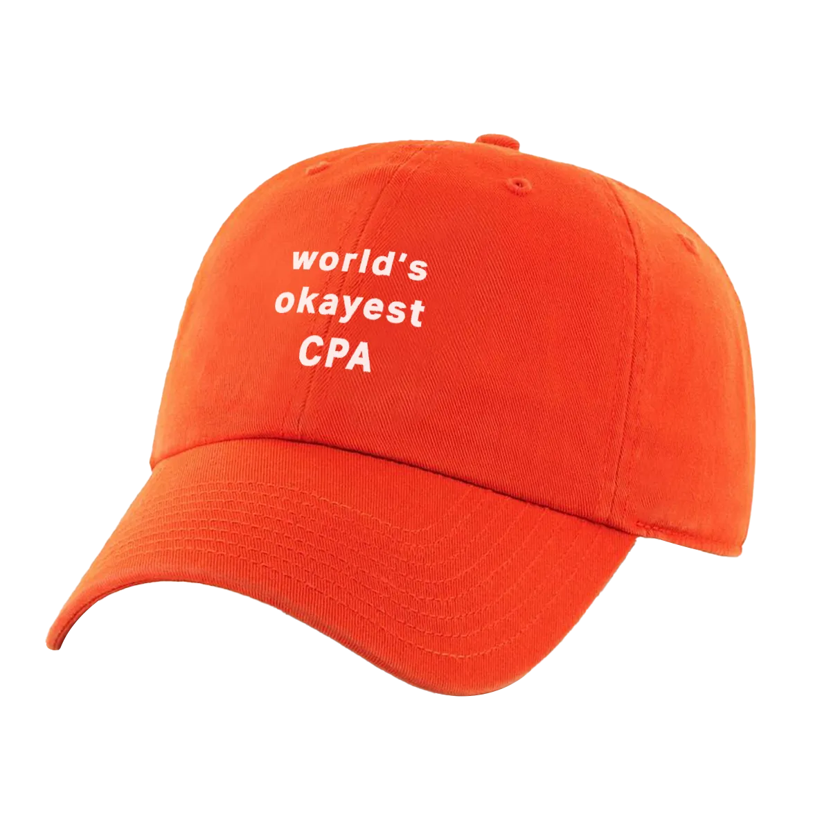 World's Okayest CPA Hat