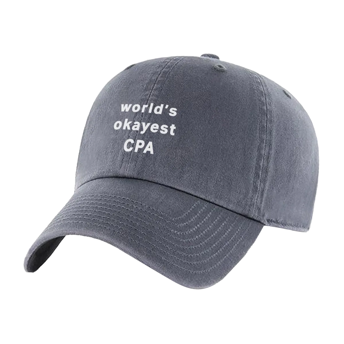 World's Okayest CPA Hat