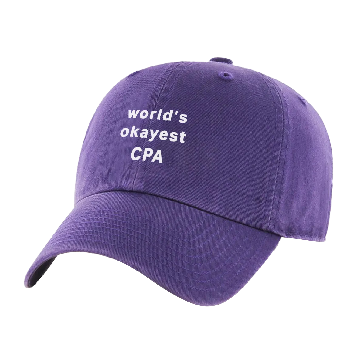 World's Okayest CPA Hat