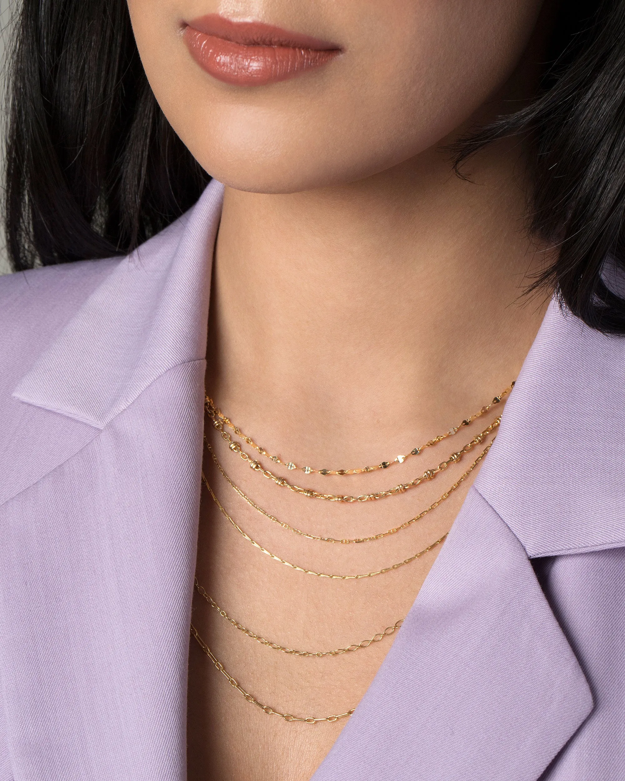 Wrapped Chain Necklace