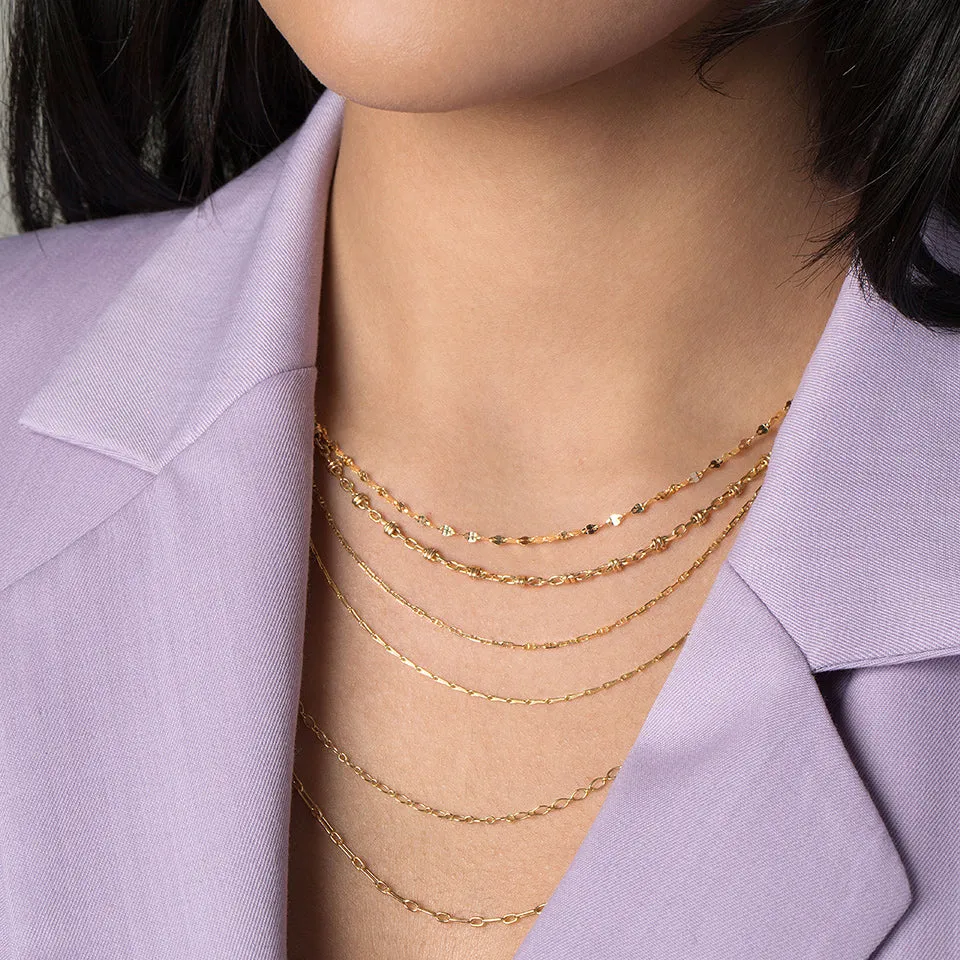 Wrapped Chain Necklace
