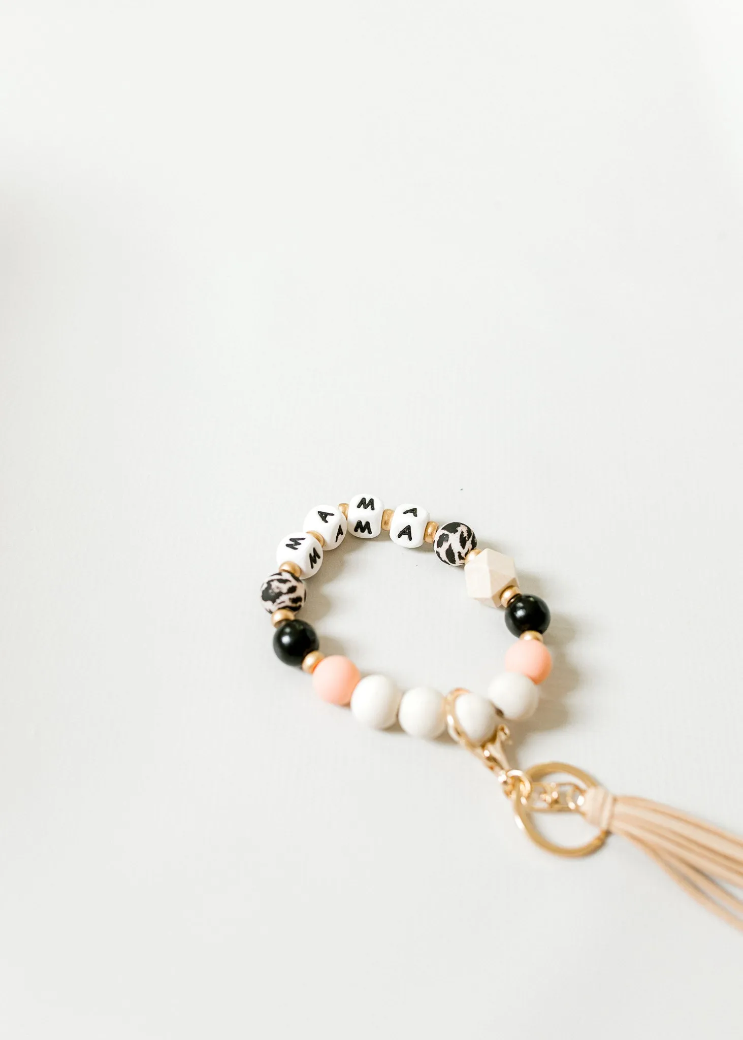 X Mama Bead Key Ring
