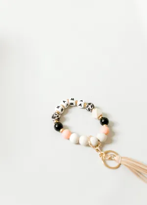X Mama Bead Key Ring