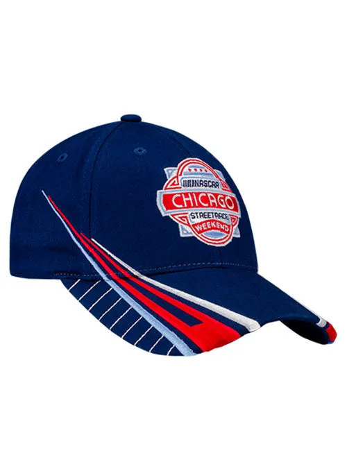 Youth Chicago Street Race Striped Hat
