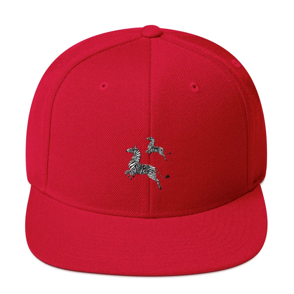 Zebras Snapback Hat