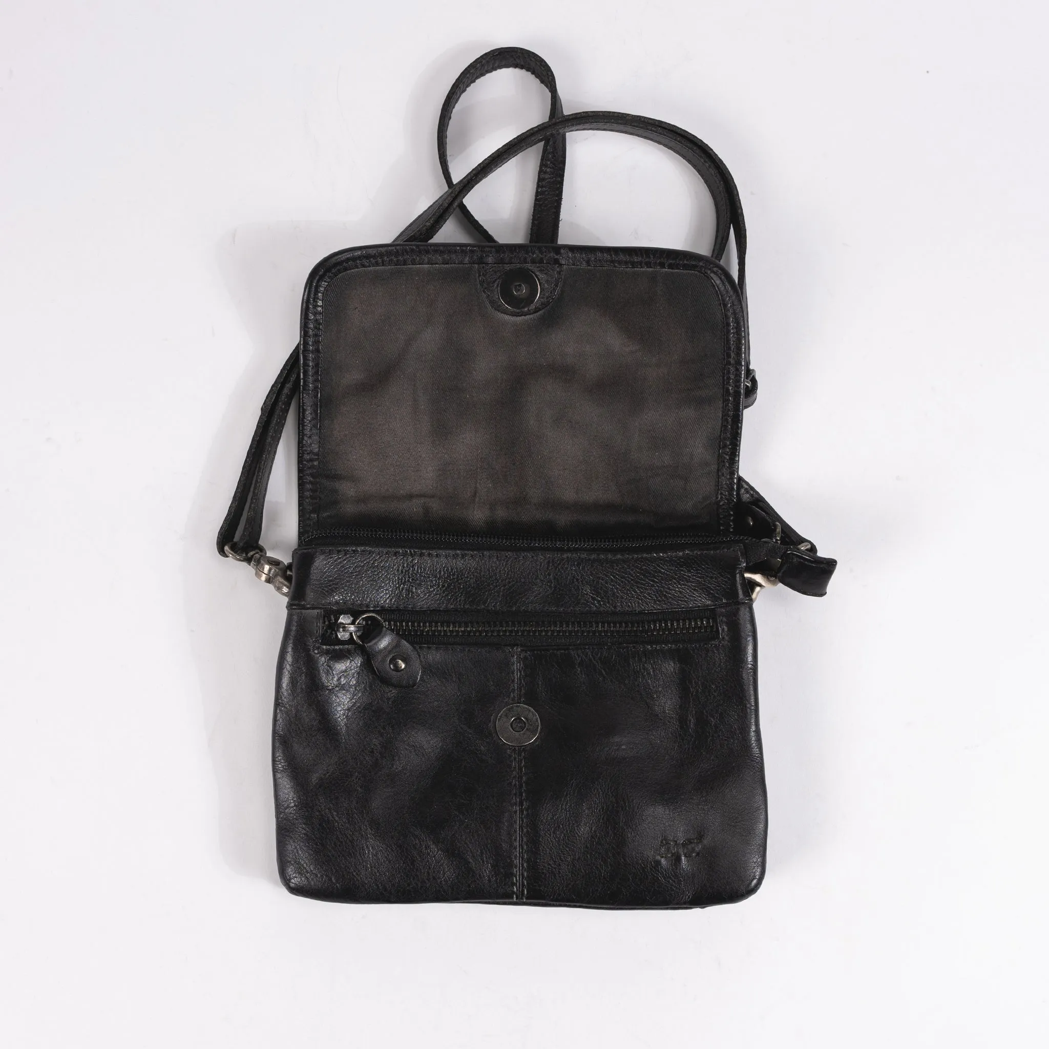 ZIGGY - BLACK - LEATHER