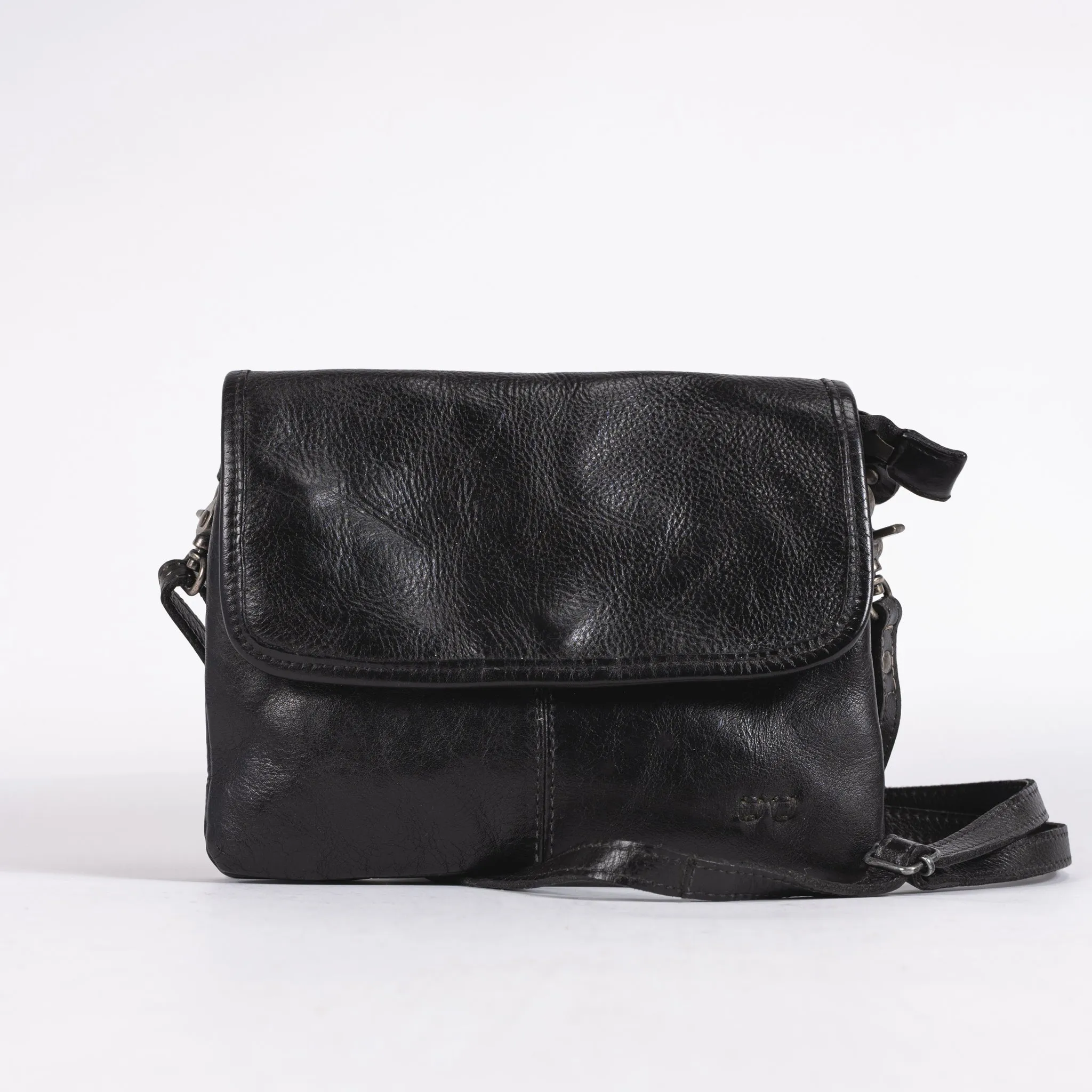 ZIGGY - BLACK - LEATHER